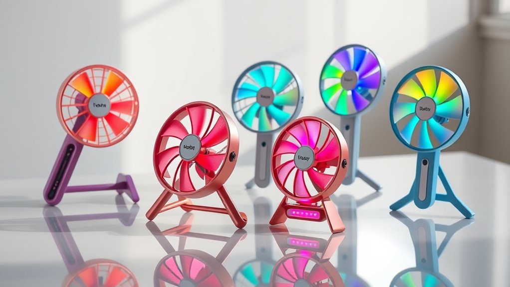 portable rechargeable fan