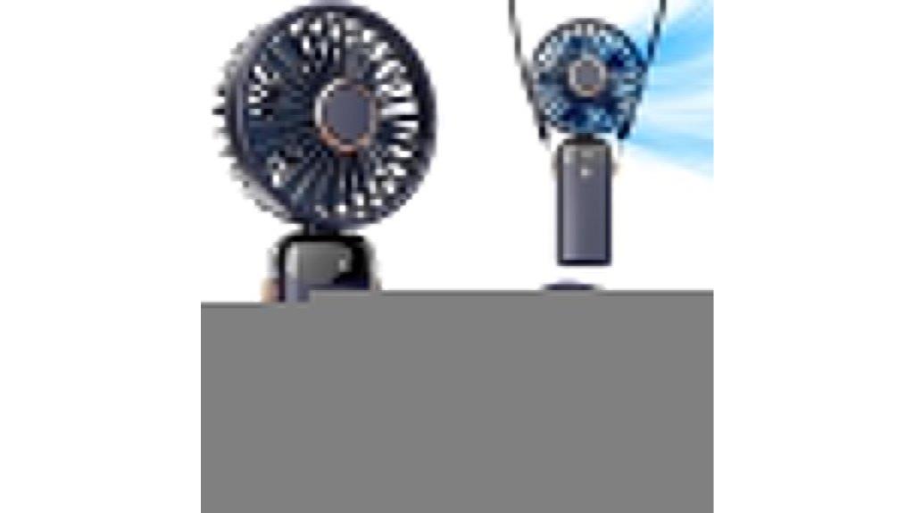 portable rechargeable handheld fan