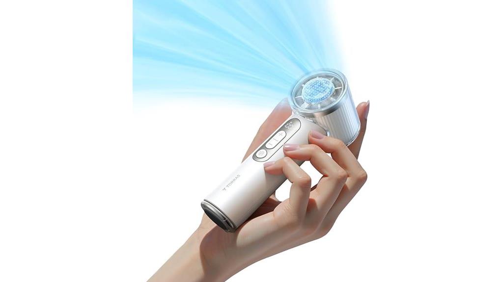 portable rechargeable handheld fan