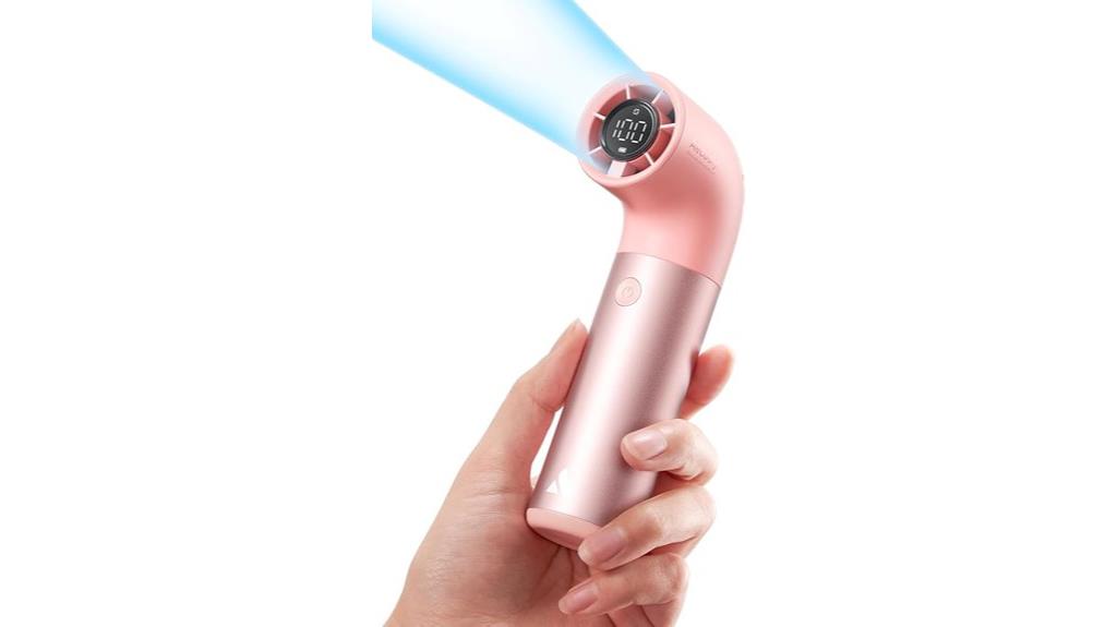 portable rechargeable handheld fan