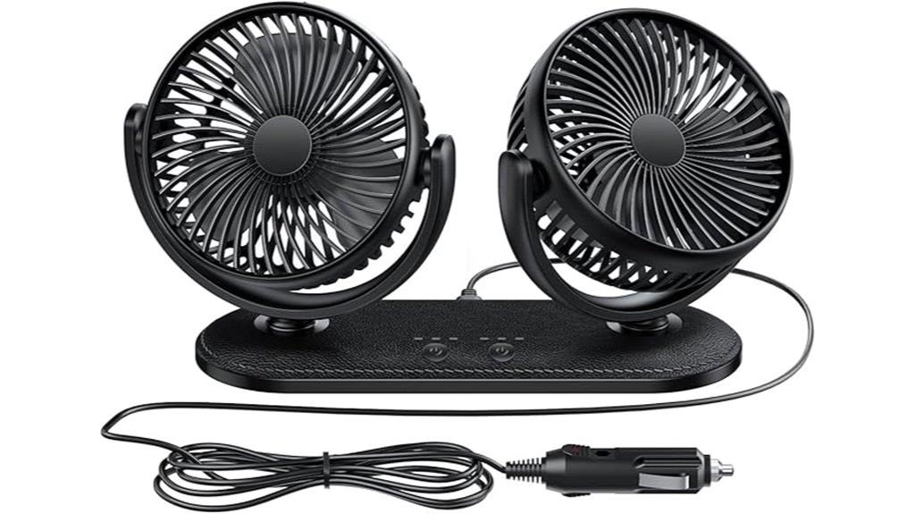 portable three speed fan