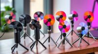 portable usb fan tripod