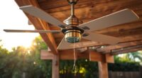 proper outdoor fan installation