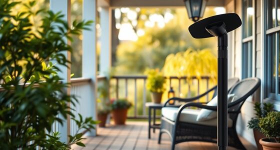 quiet outdoor porch fans