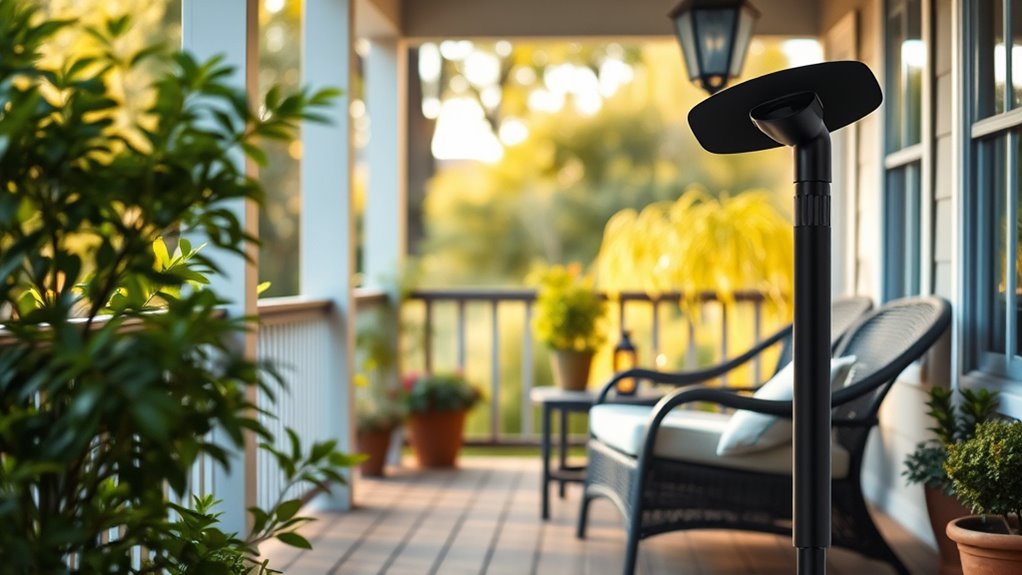 quiet outdoor porch fans