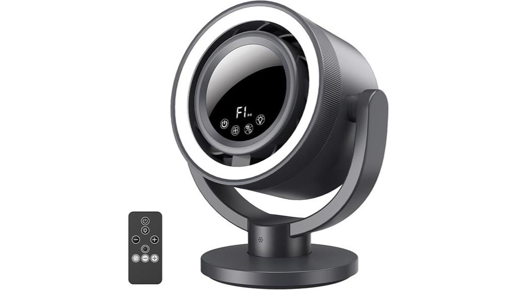 rechargeable night light fan