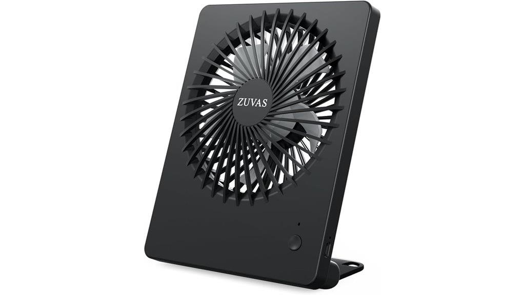 rechargeable portable adjustable fan