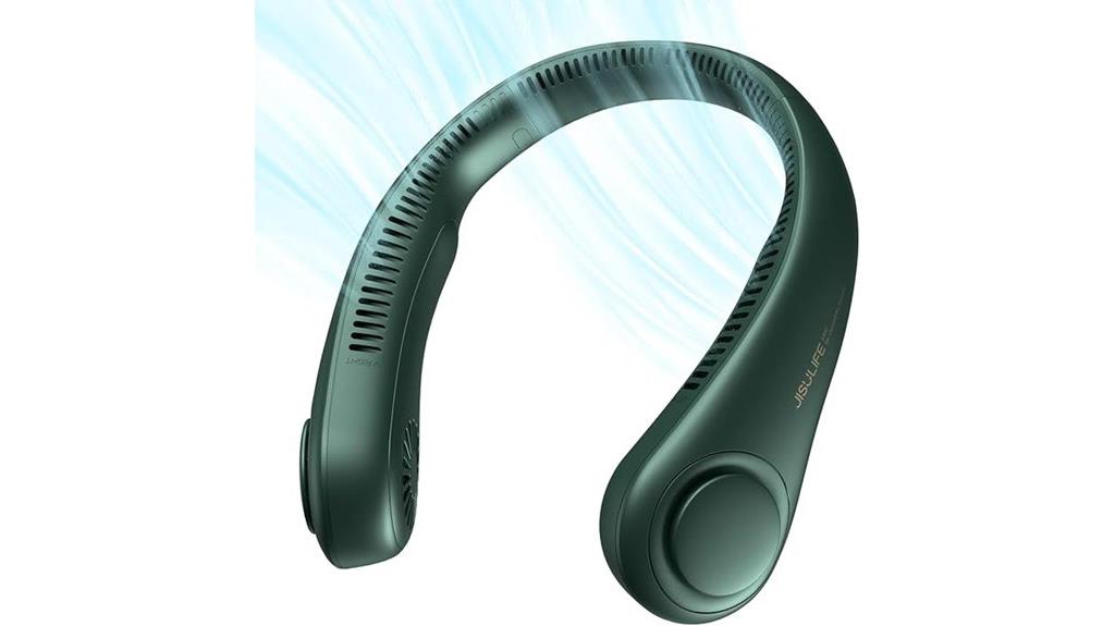 rechargeable portable neck fan