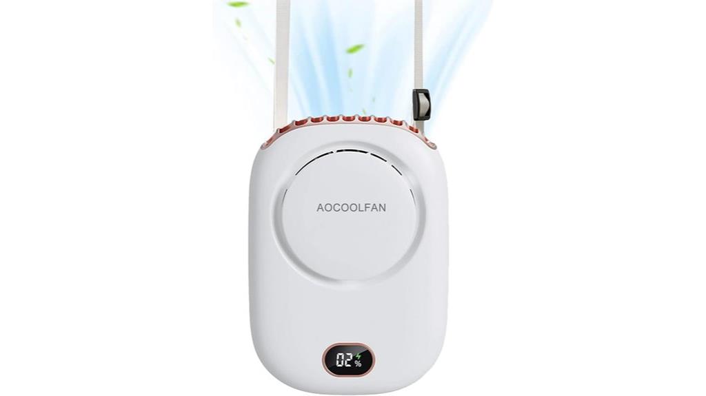 rechargeable portable personal fan