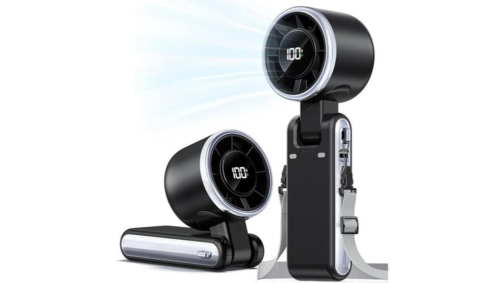 rechargeable portable personal fan