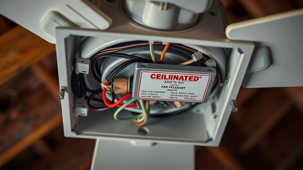 safe secure fan installation