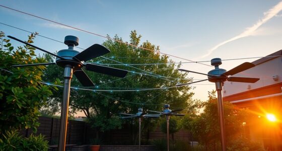 smart outdoor fan mesh network