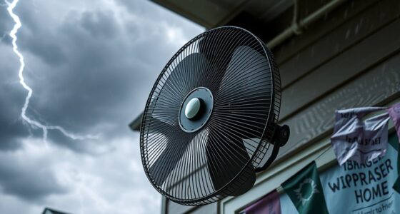 storm resistant wind rated fans