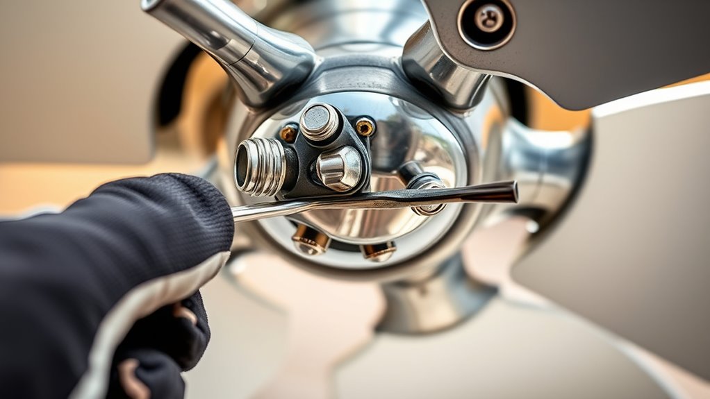 tighten bolts and fasteners