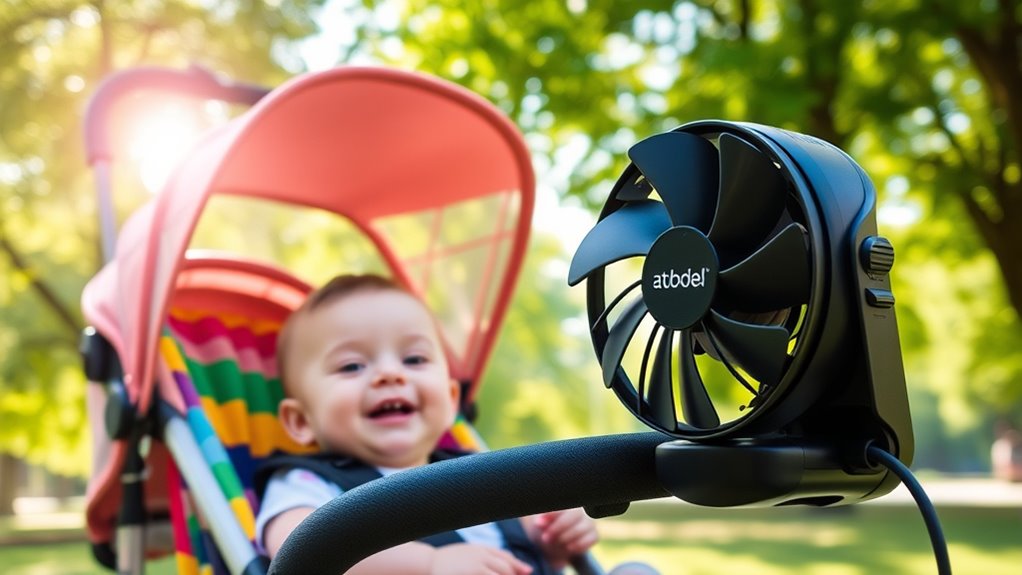 top baby stroller fans