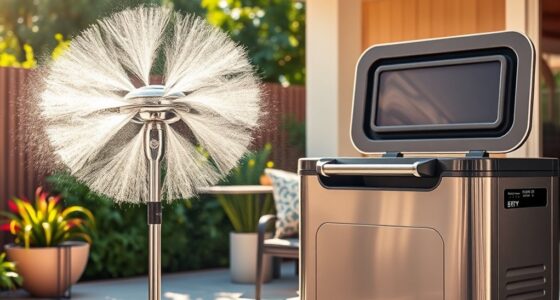 top misting fan combos