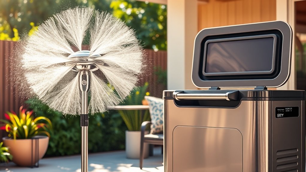 top misting fan combos