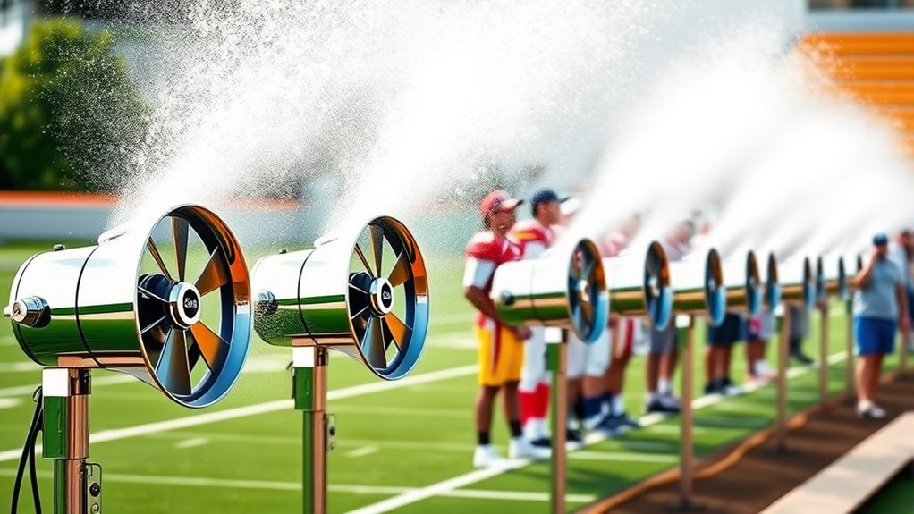 top misting fans for sports