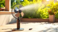 top misting fans with remote
