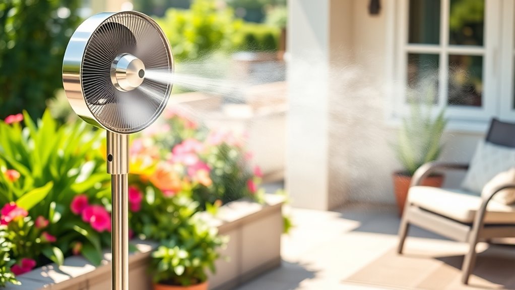 top misting fans with sensors