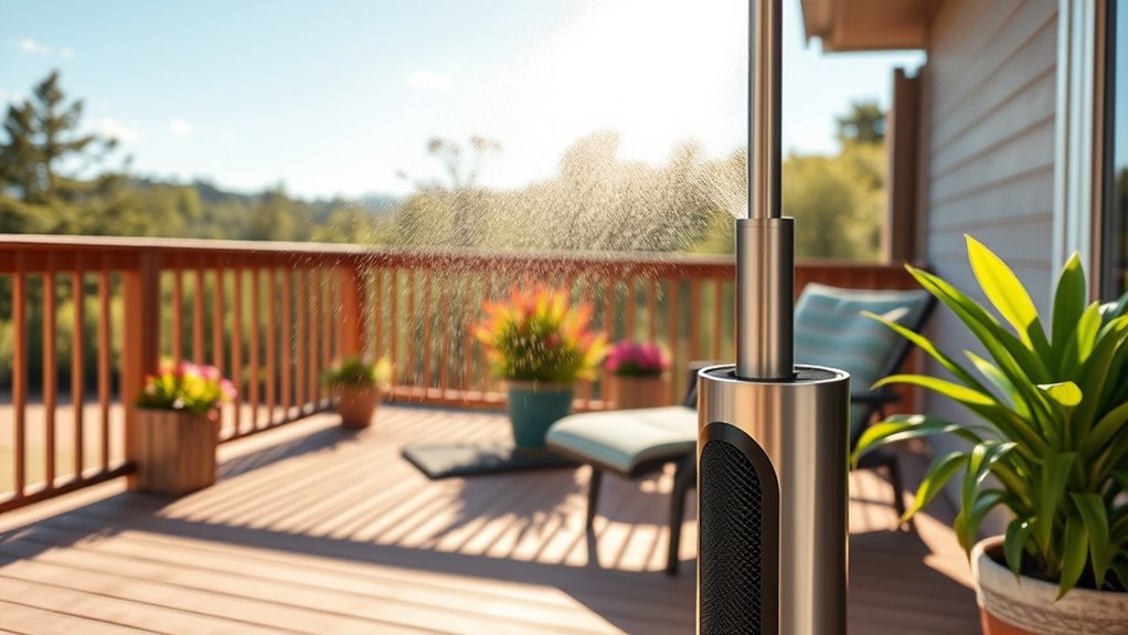 top misting tower fans