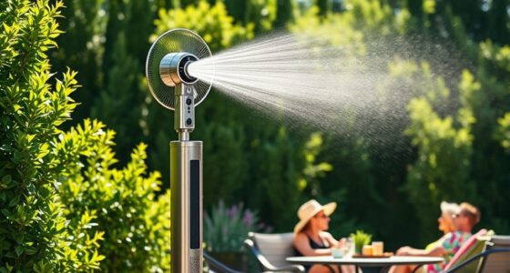 top outdoor misting fans