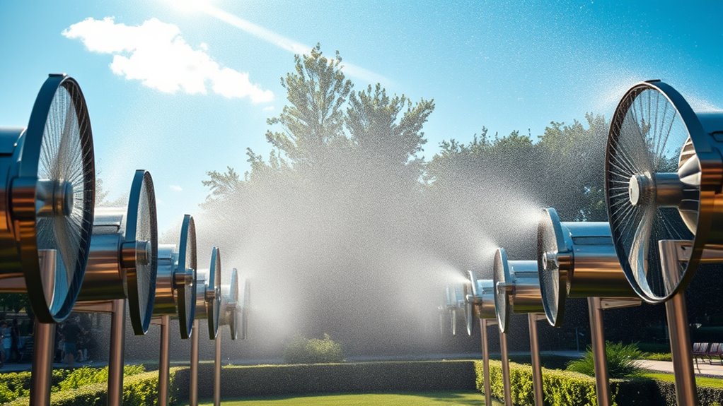 top outdoor misting fans
