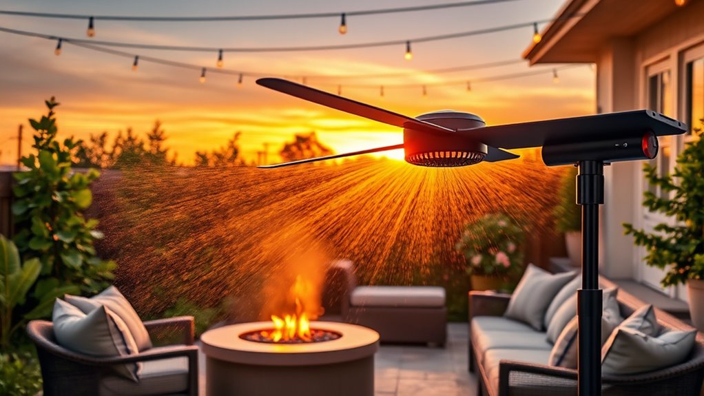 top patio misting fans