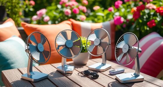 top portable patio fans
