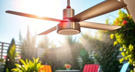 top portable patio misting fans
