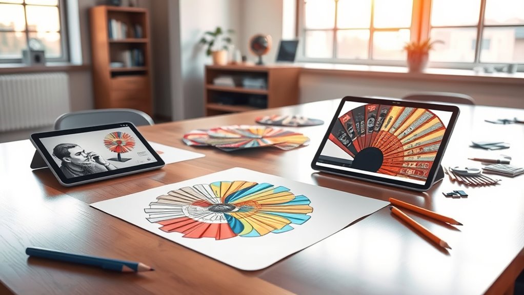 transforming fan concepts visually