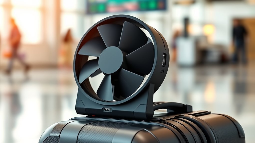 travel fan features checklist