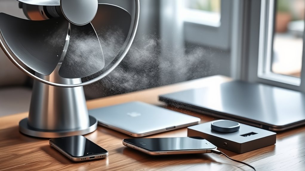 use cautiously around electronics