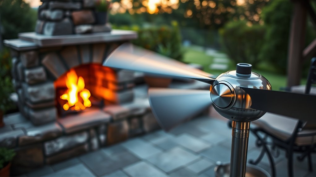 using fans for fireplace heat