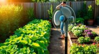 using fans to improve garden growth
