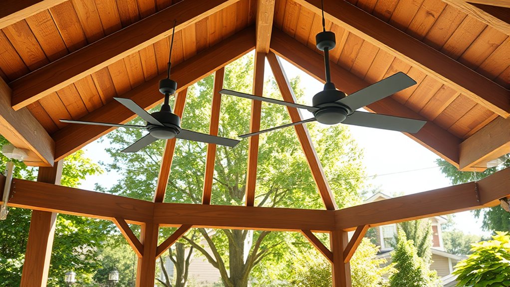 voice controlled outdoor fans