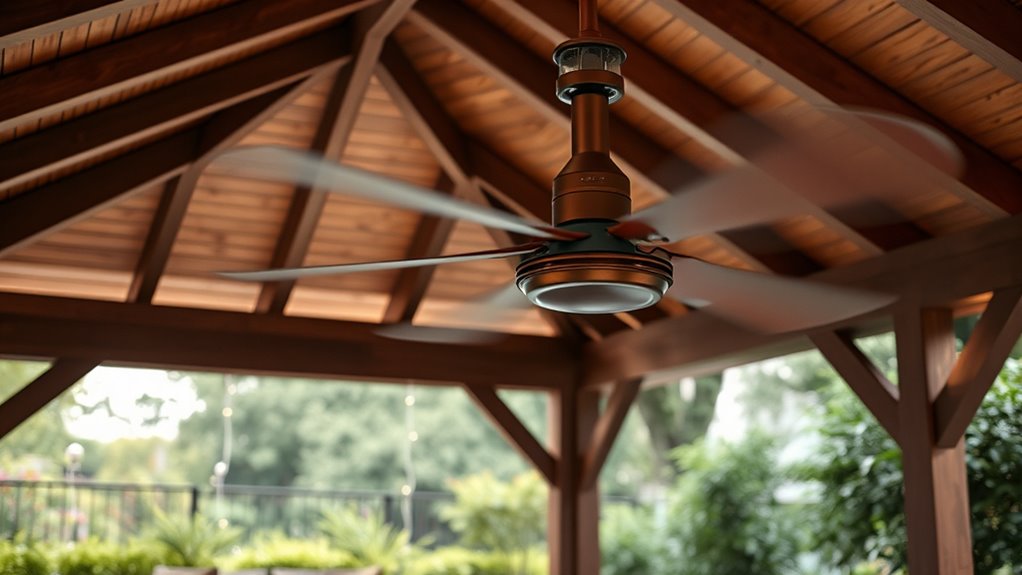 voice controlled outdoor fans