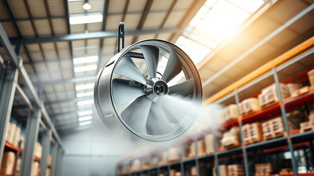 warehouse misting fan essentials