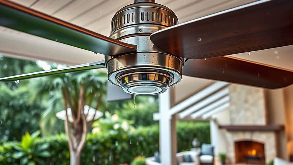 wet rated fans for moist environments