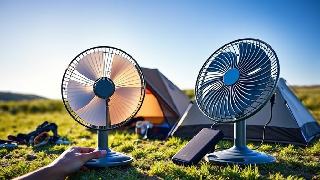 wireless lightweight outdoor cooling