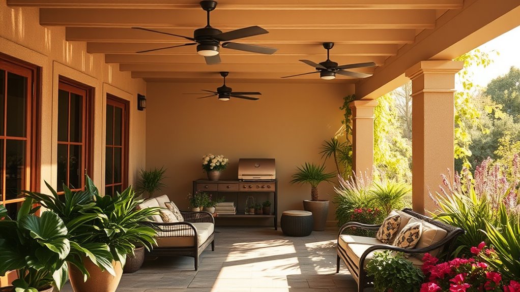 year round patio cooling