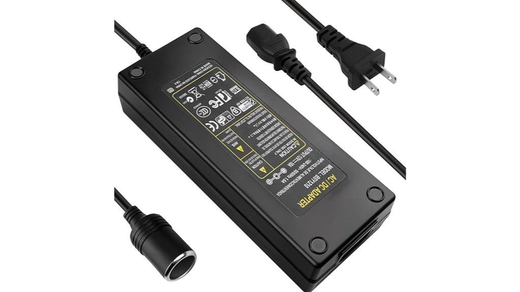 10a 120w 8 5ft converter
