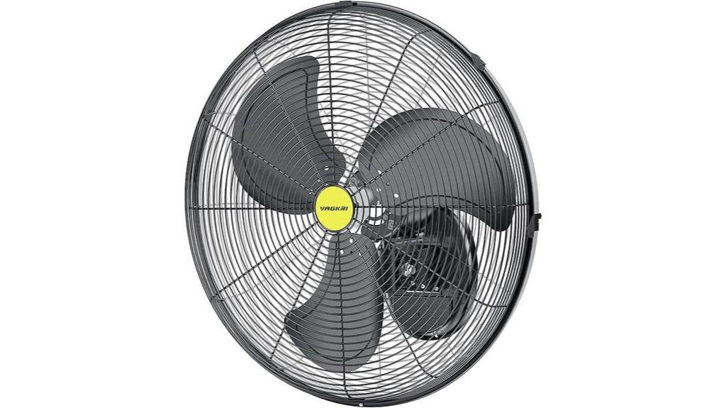 20 inch metal oscillating fan