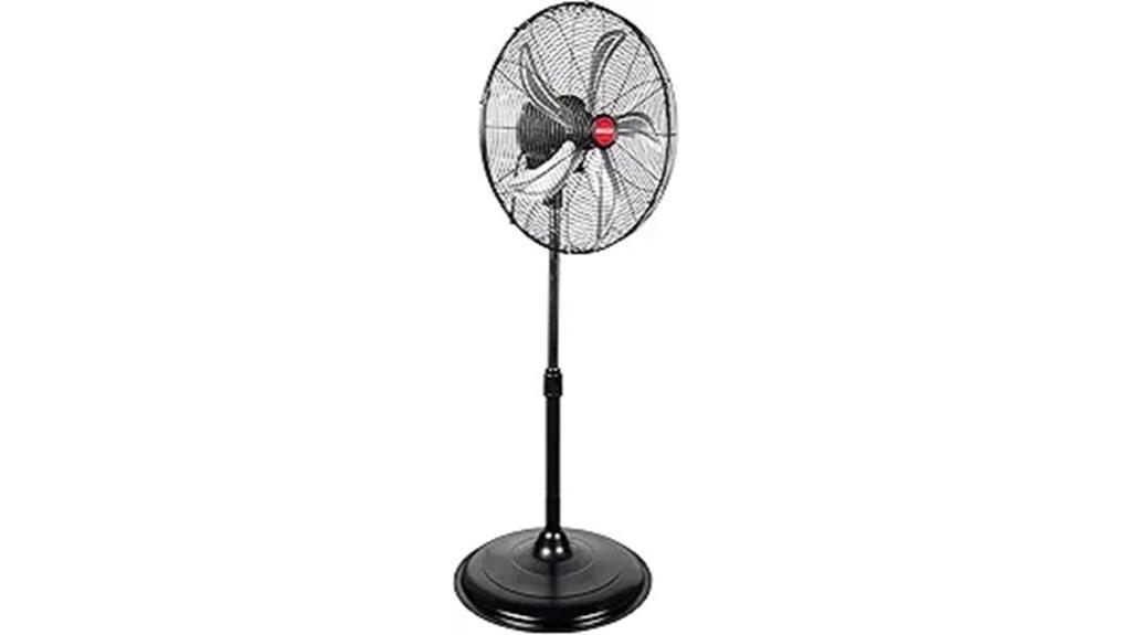20 inch oscillating pedestal fan