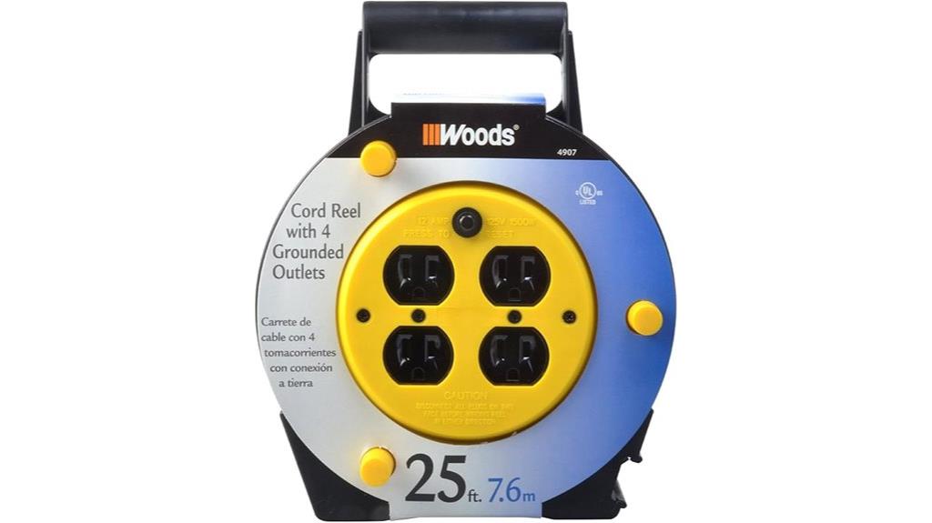 25 foot light duty reel