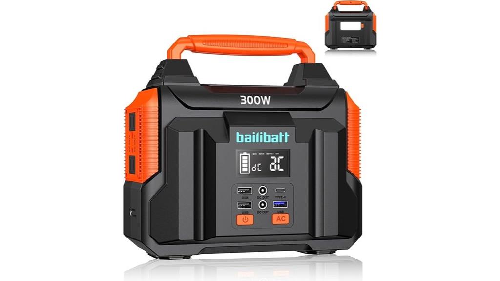 300w lithium battery station