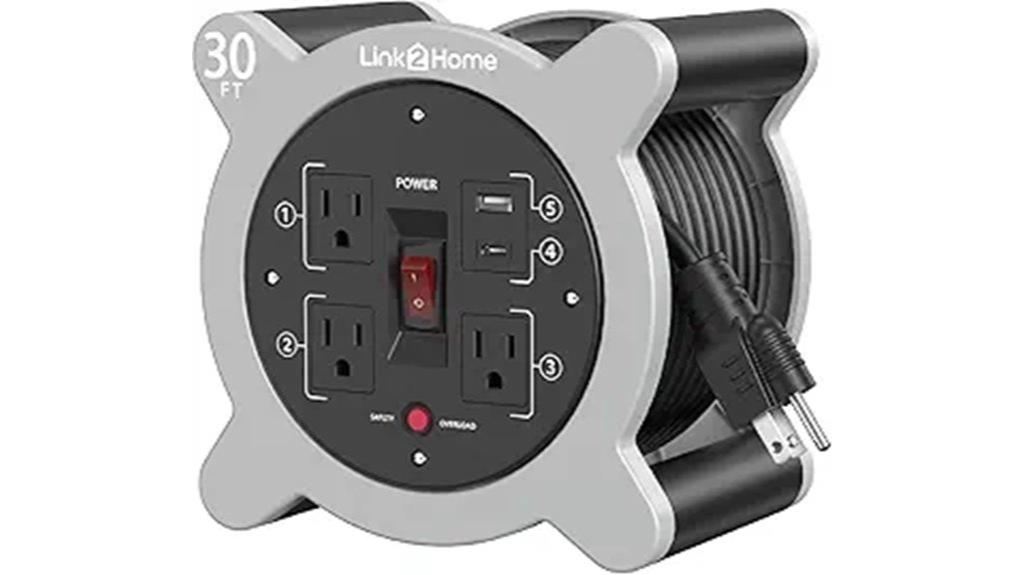 30 ft extension with outlets