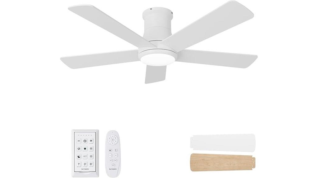 42 inch low profile ceiling fan