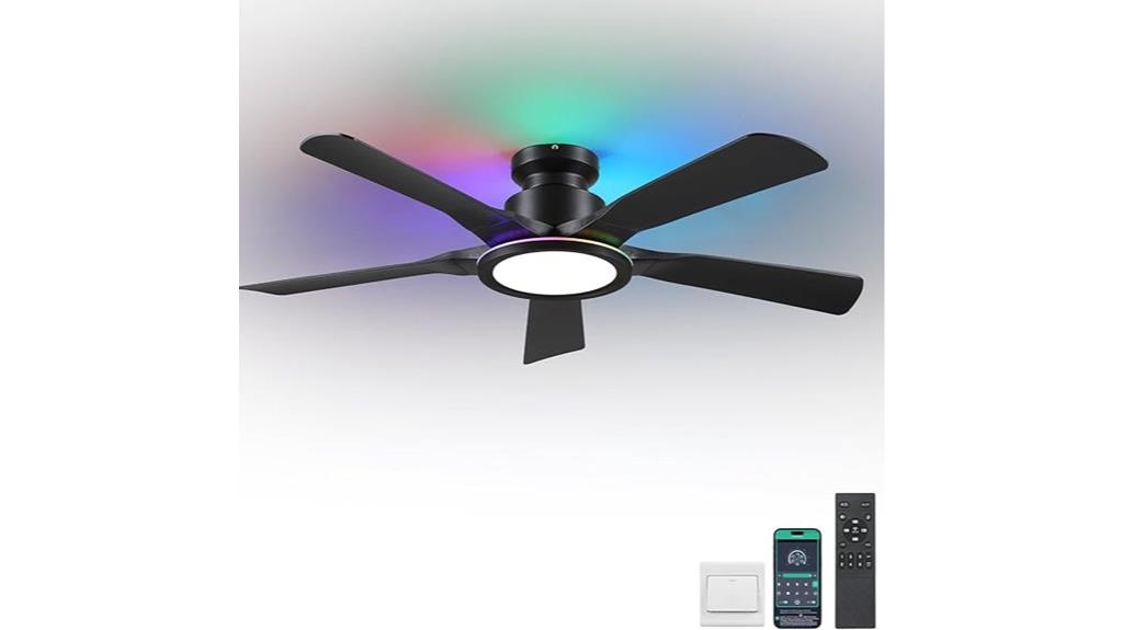 52 inch remote controlled ceiling fan