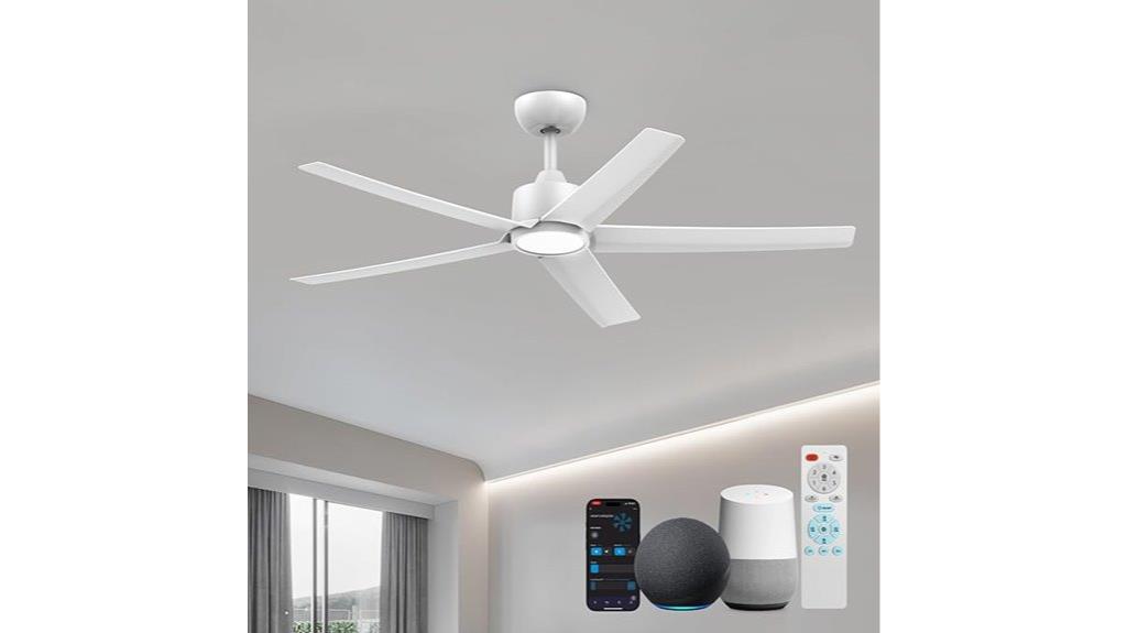 52 inch smart ceiling fan